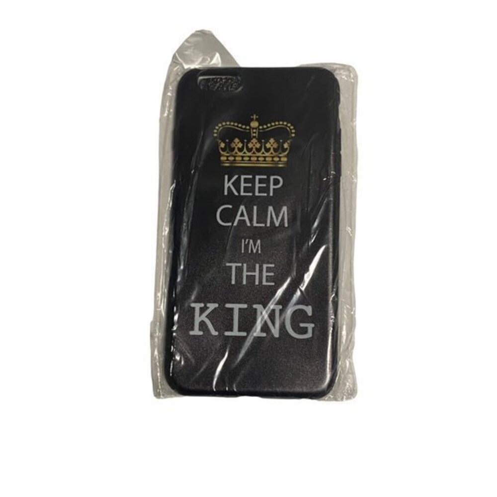 Keep Calm I'M The King Case for IPhone 6 Plus-5.5inch Black‎